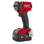 MILWAUKEE M18 FUEL 1/2 INCH COMPACT IMPACT WRENCH WITH FRICTION RING KIT - M18FIW2F12-502X